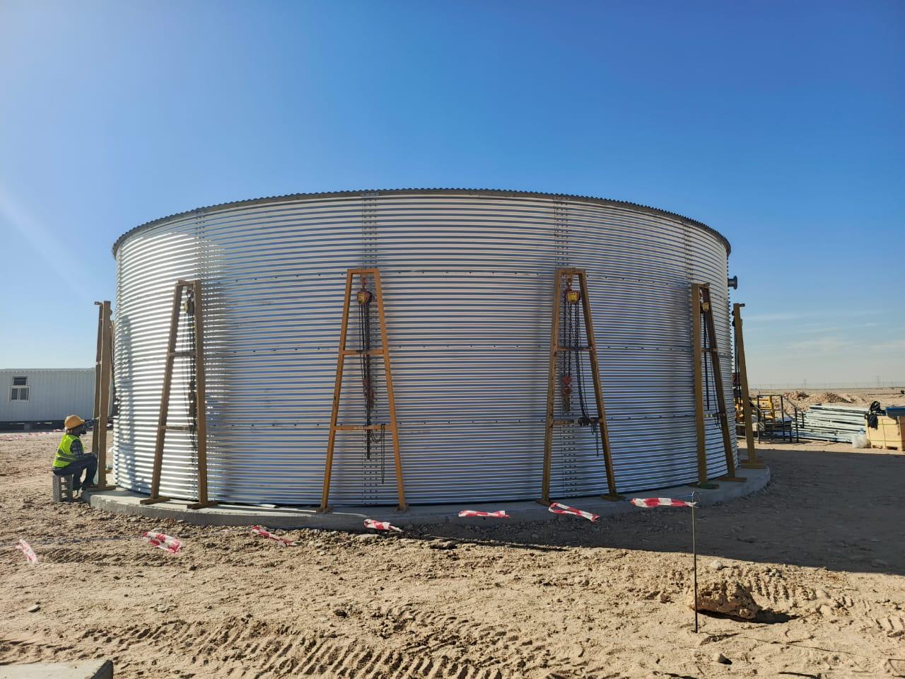 Above Ground Water Storage Steel Tanks