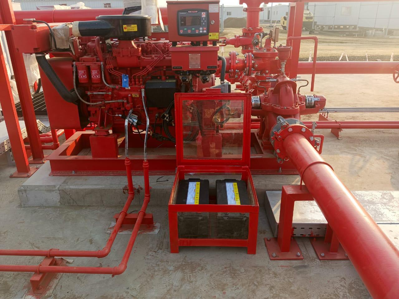 Fire Fighting Pump Installation